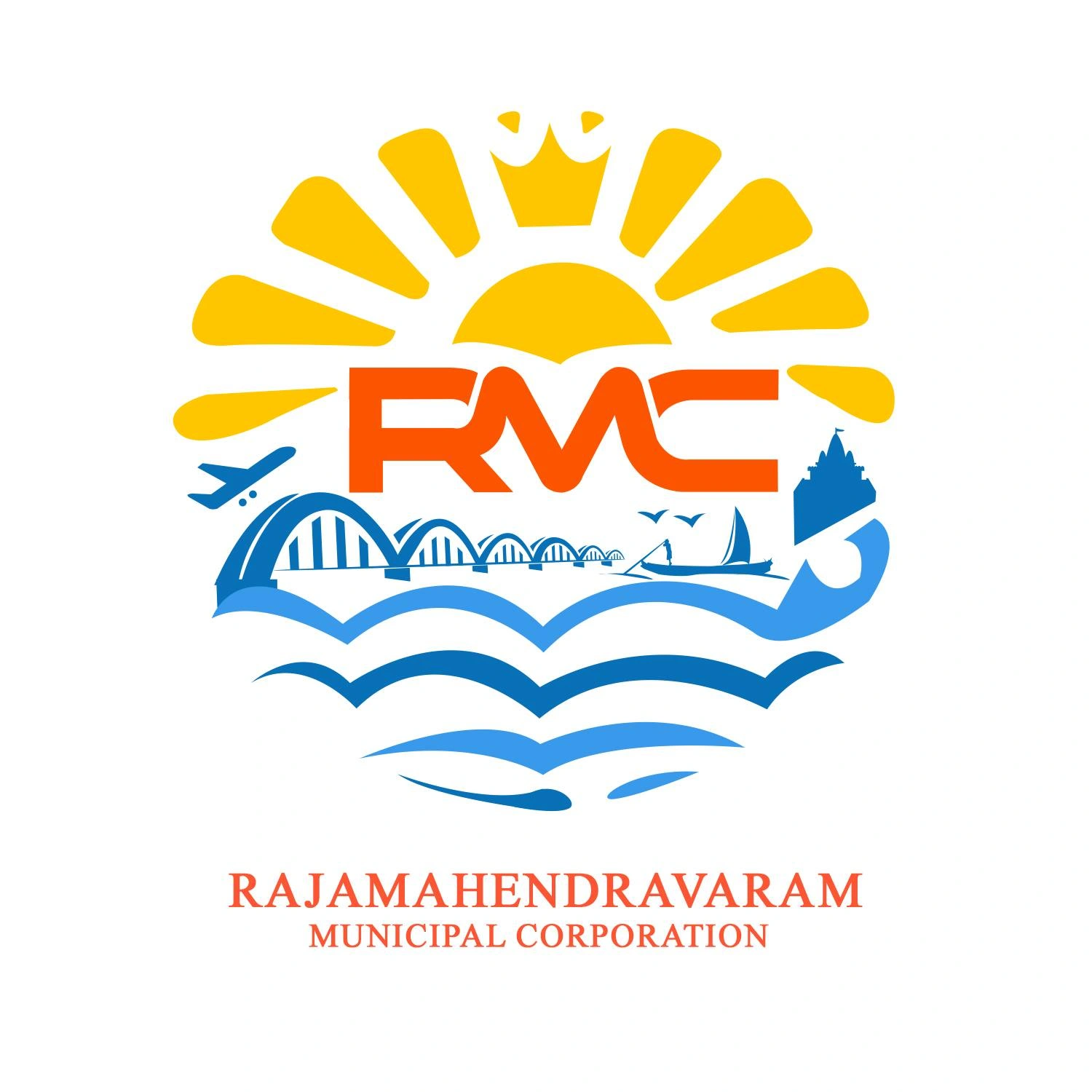 Rajamahendravaram Municipal Corporation logo
