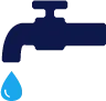 A tap representing clean water