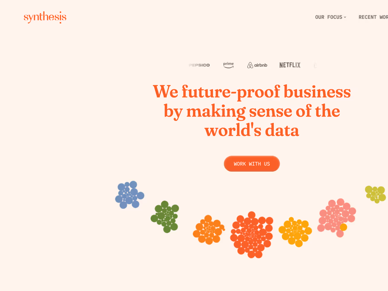 Website redesign for Synthesis Partners