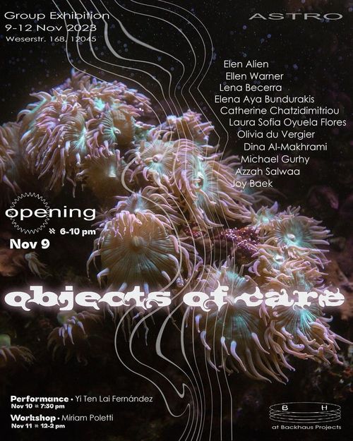 Exhibition Cover: "Objects of Care", Berlin 2023
