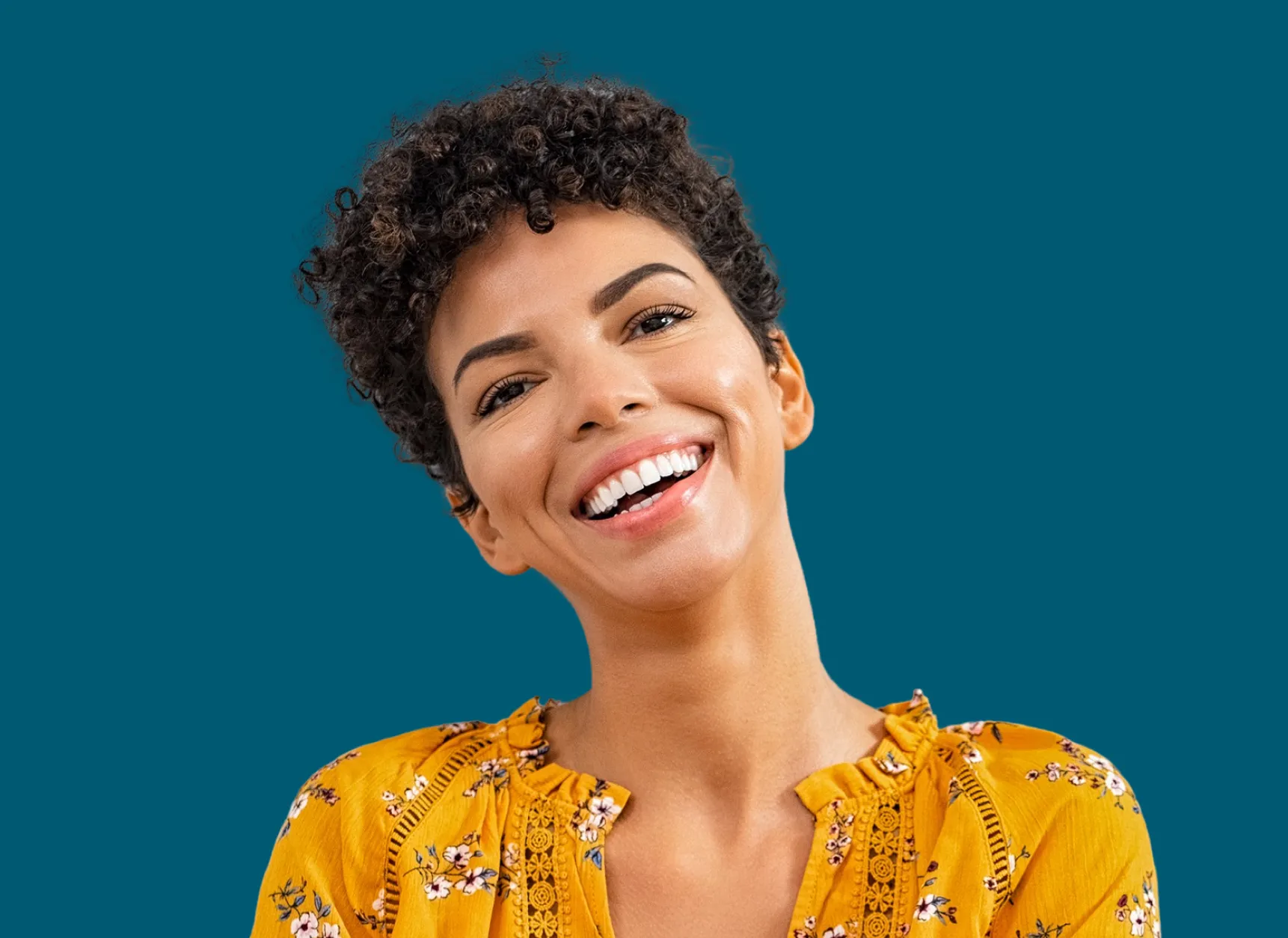 Woman Smiling