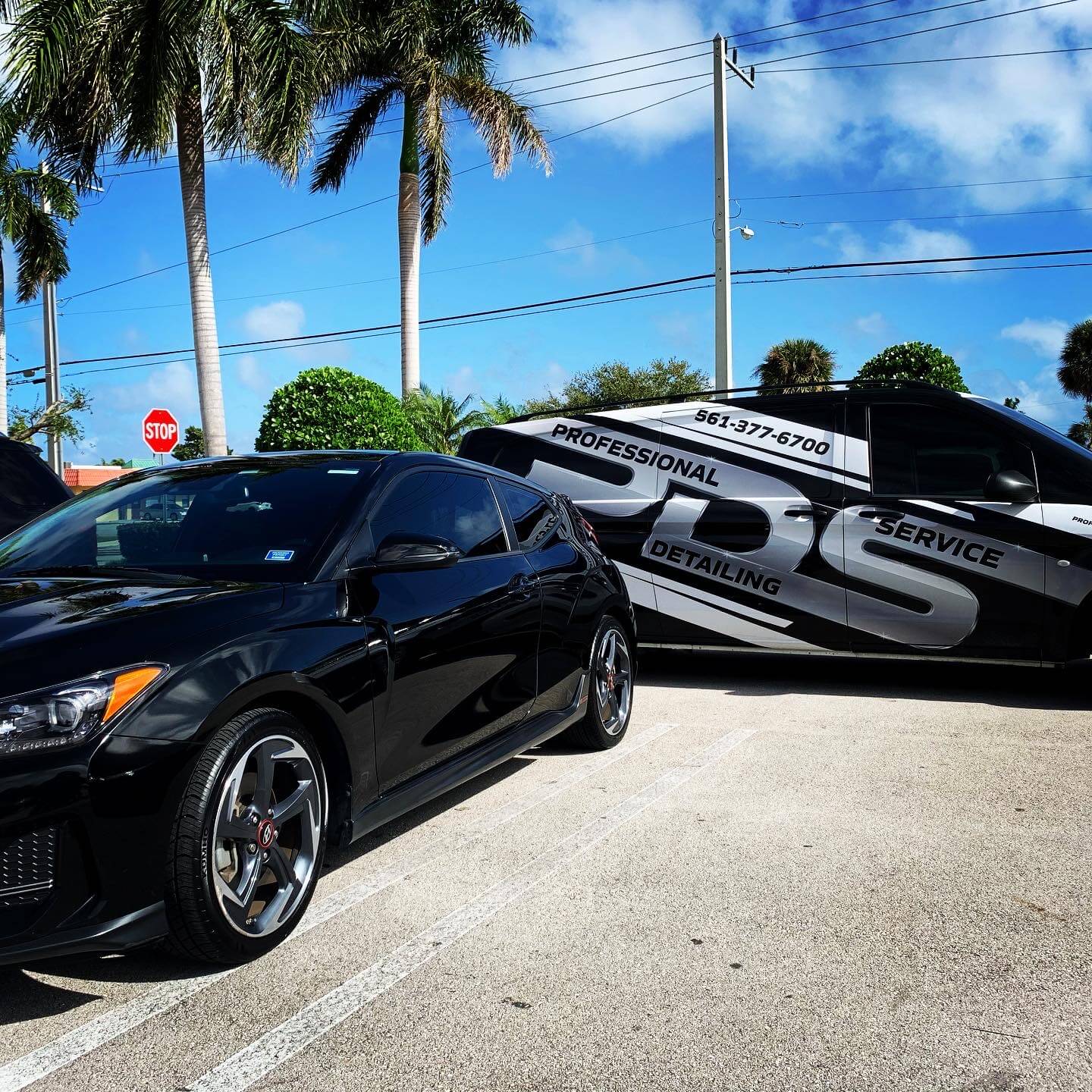 Professional interior car cleaning by PDS in Wellington FL