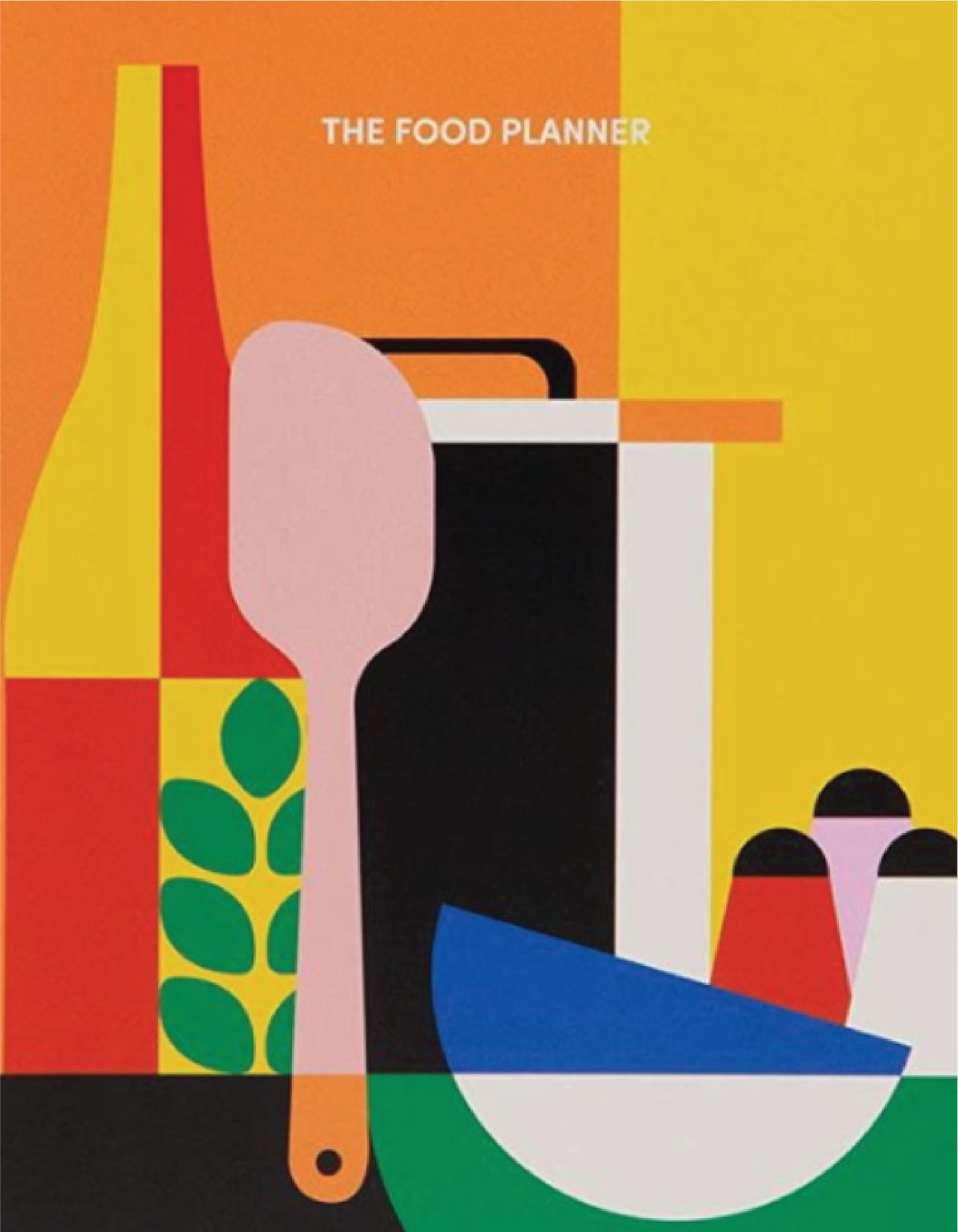 a geometric-style illustration of kitchen table