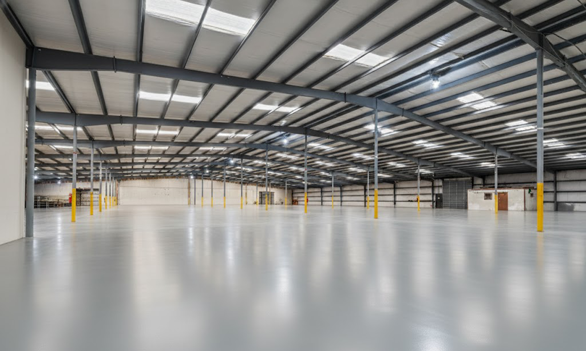 Blue Co Warehousing Fuquay warehouse indoor photo.