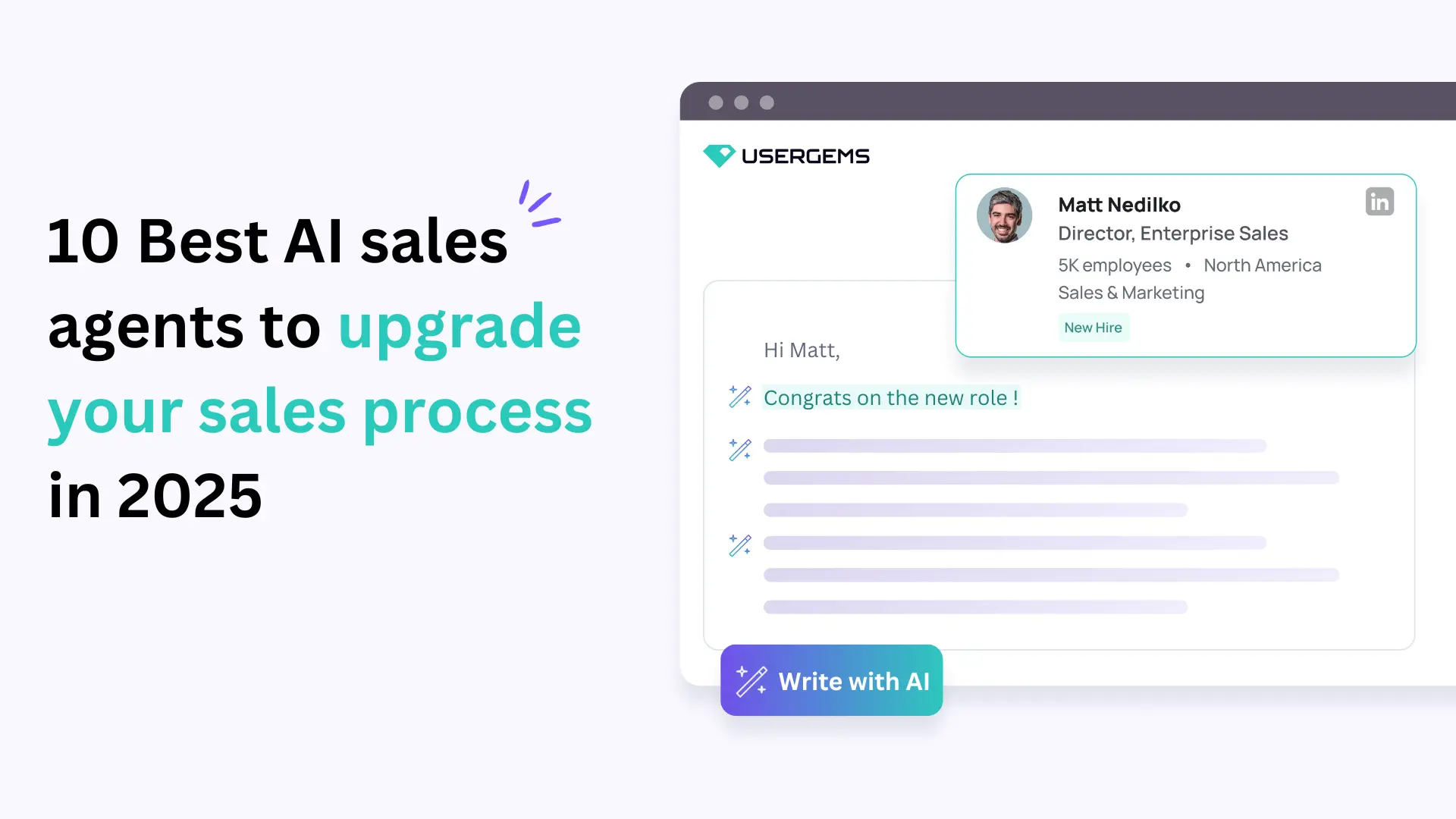 10 Best AI sales agents to upgrade your sales process in 2025