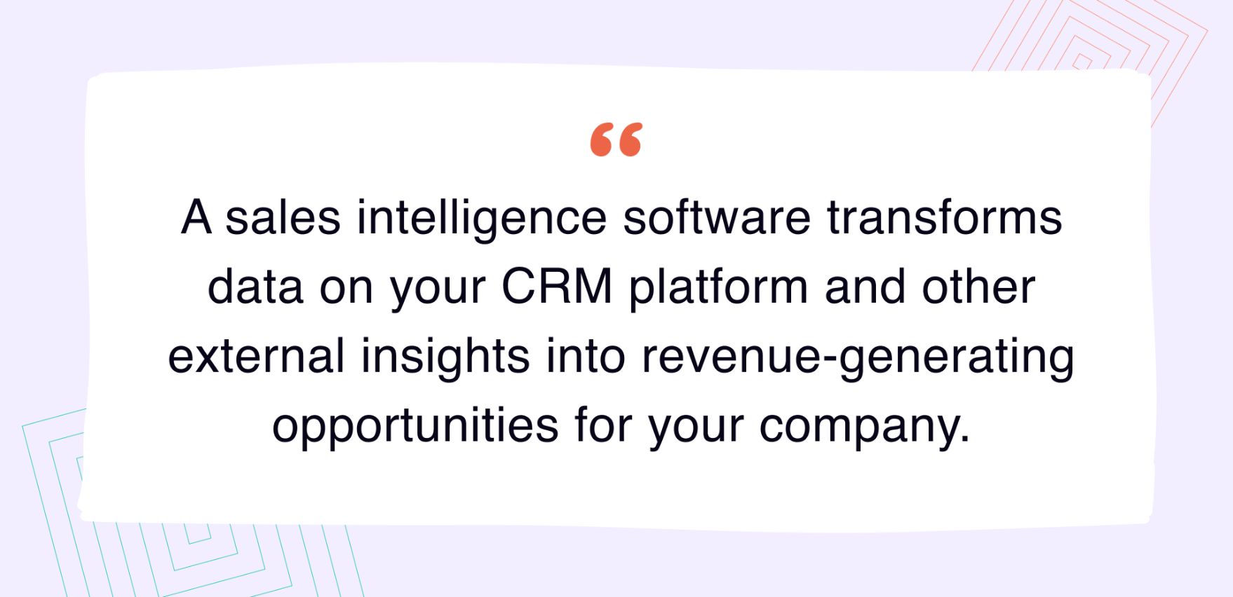 what is sales intelligence software?