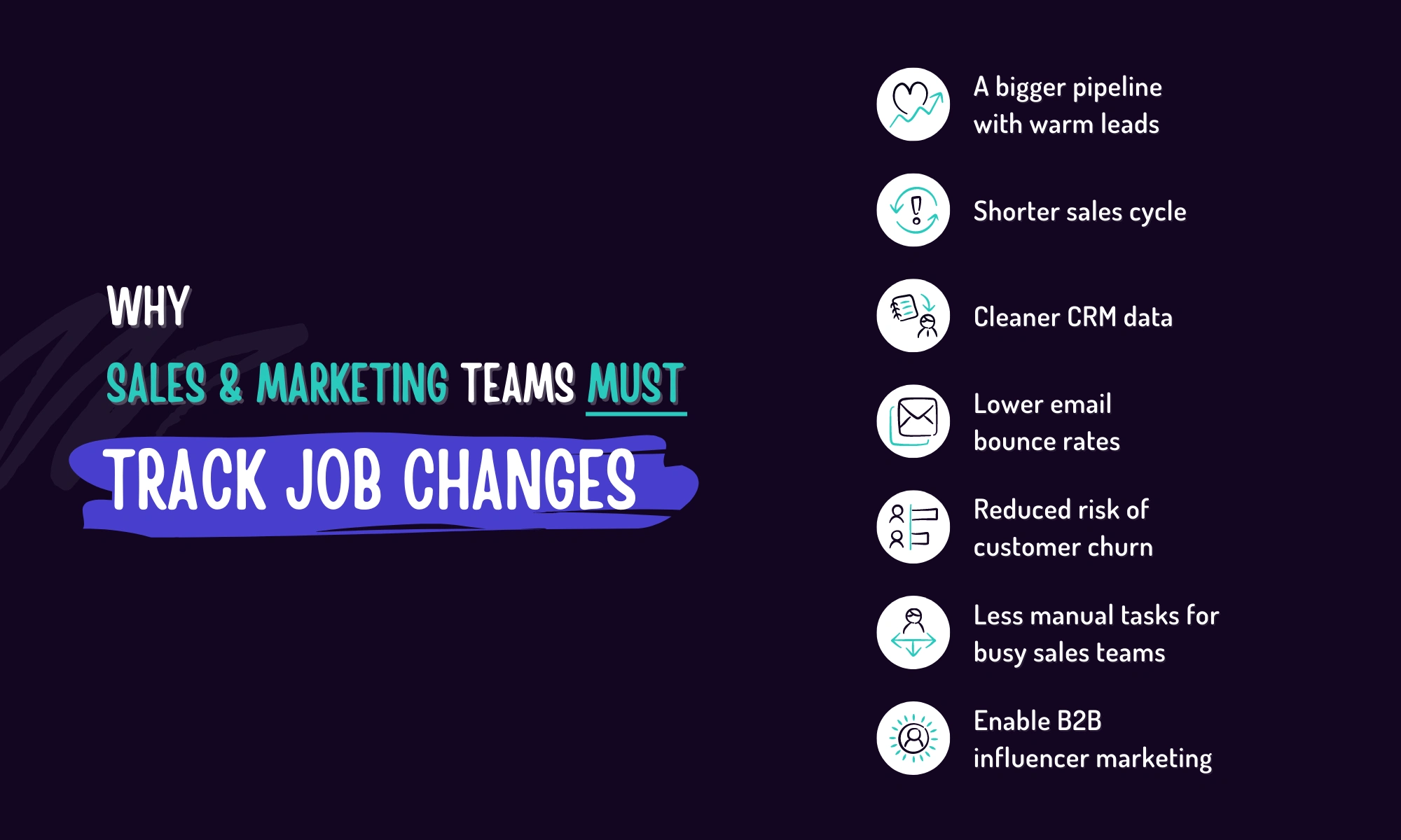 7 reasons to track customer job changes
