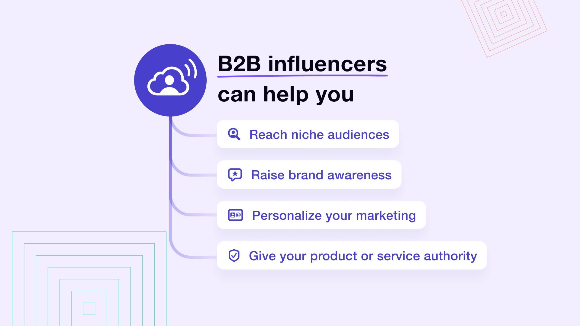 B2B influencer maketing benefits