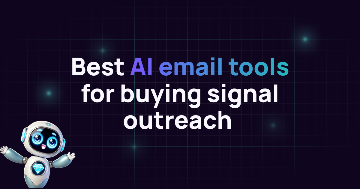 Best AI email tools for buying signal outreach 