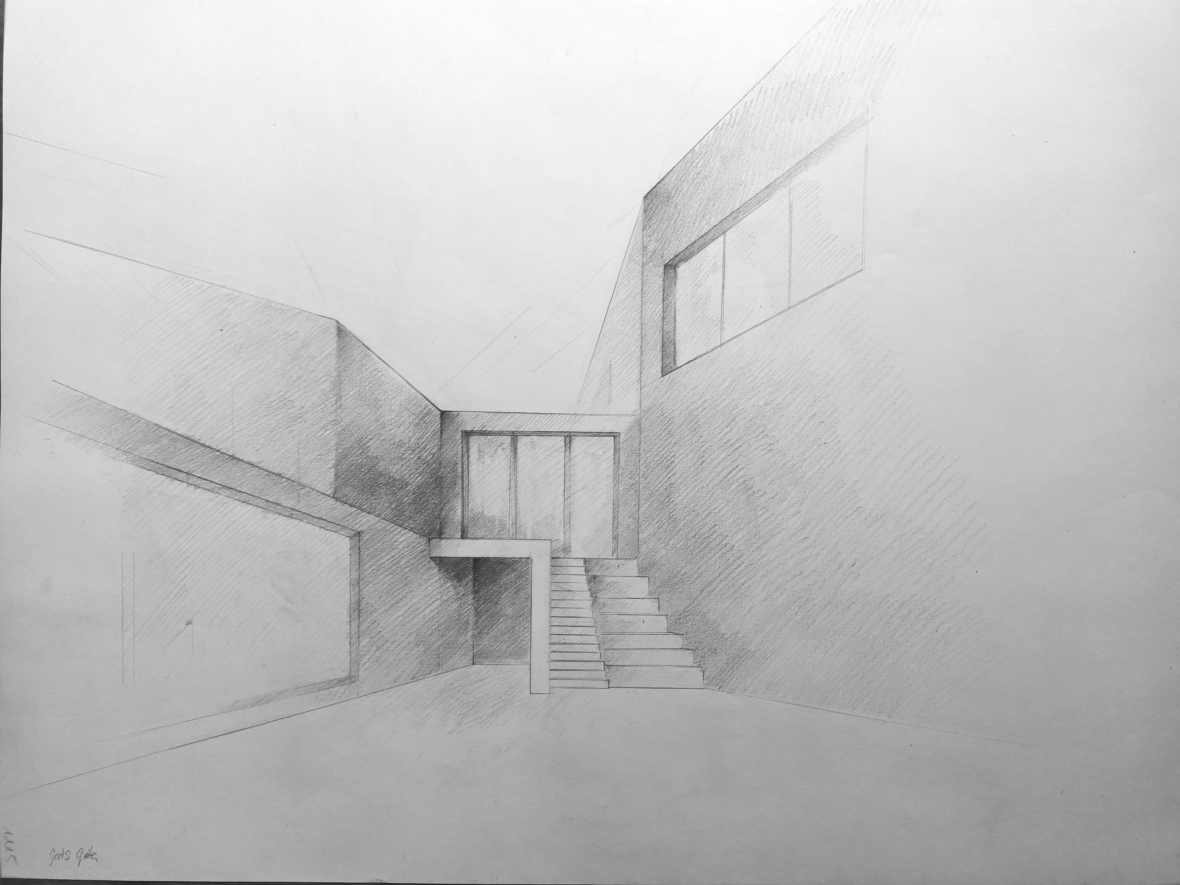Hand drawing.