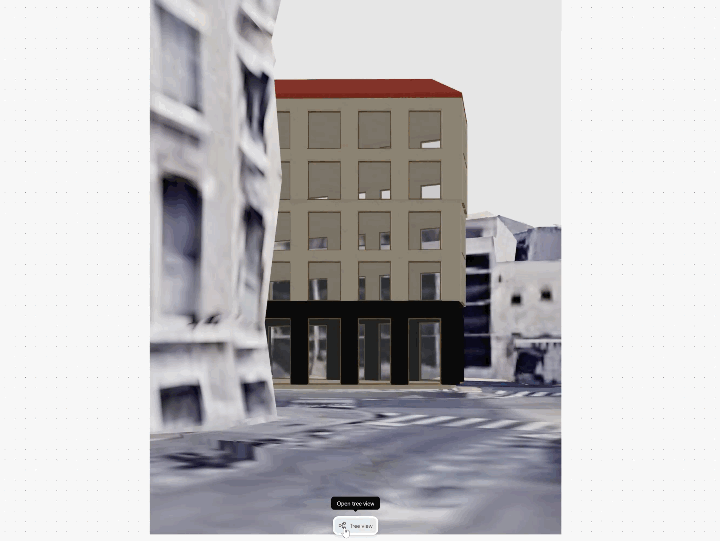 Housing render used for material studies