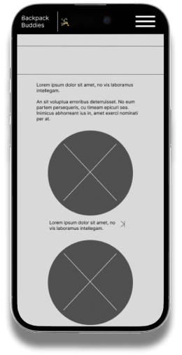 Mid-fi mobile volunteer