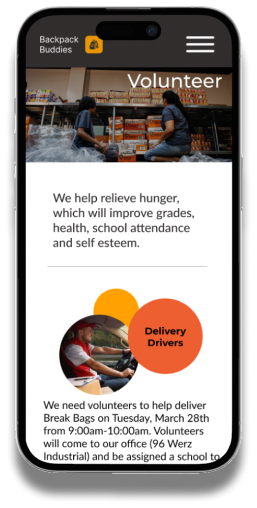 Hi-fi mobile volunteer