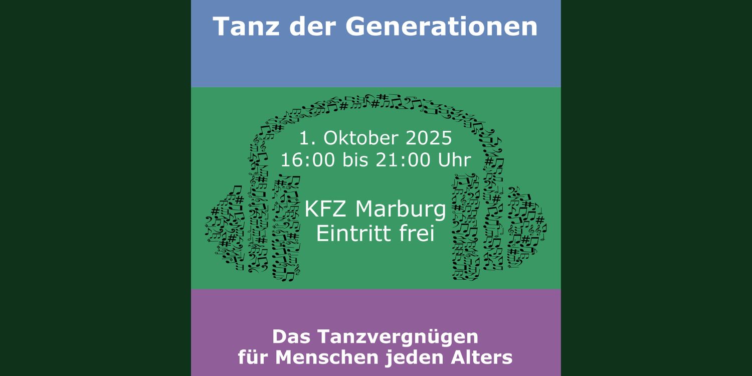 Plakat Tanz der Generationen