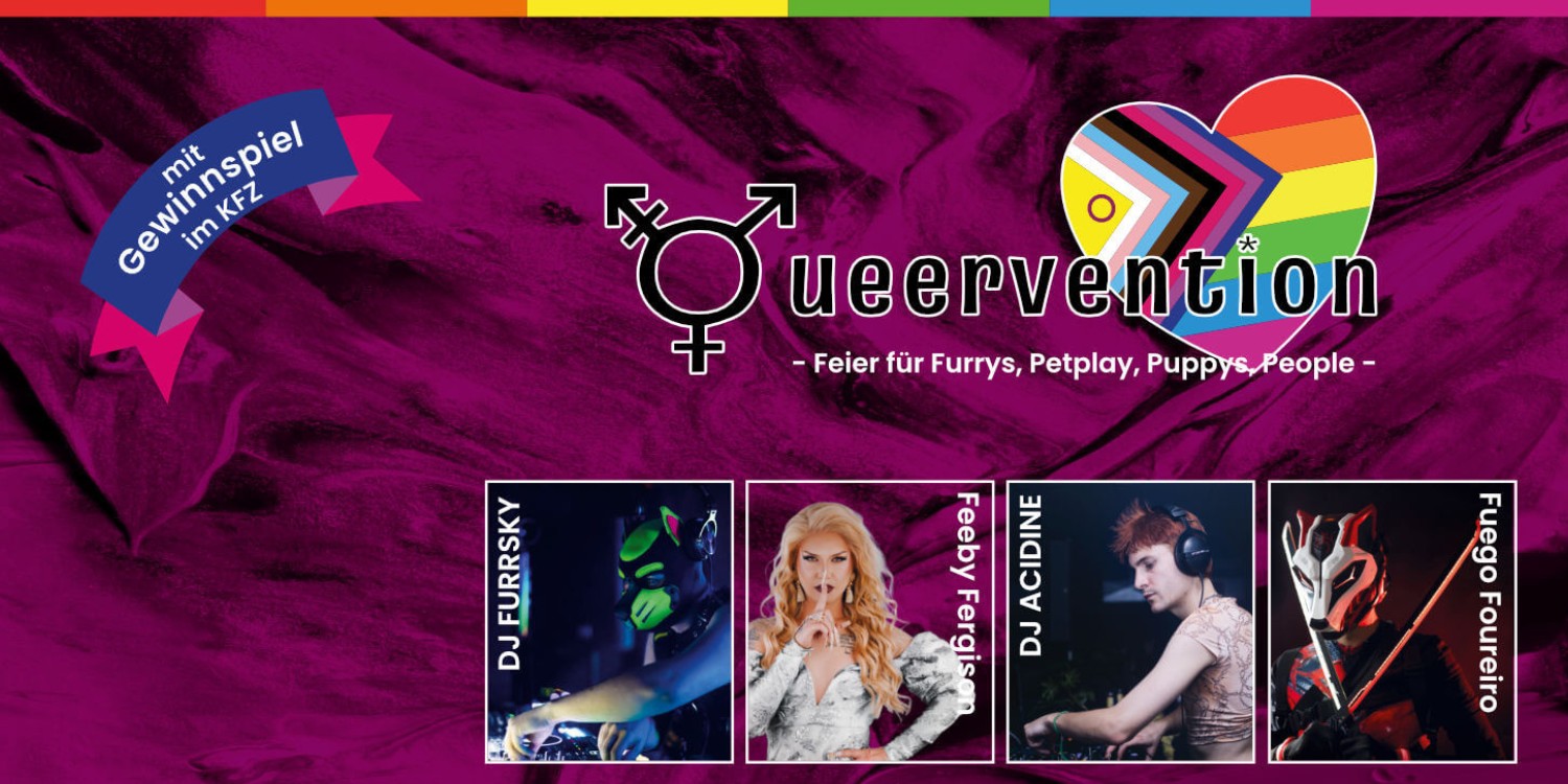 Plakat zur Queervention