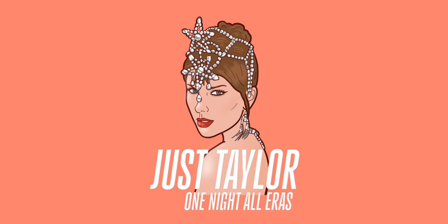 Taylor Swift gemalt mit dem Schriftzug: Just Taylor