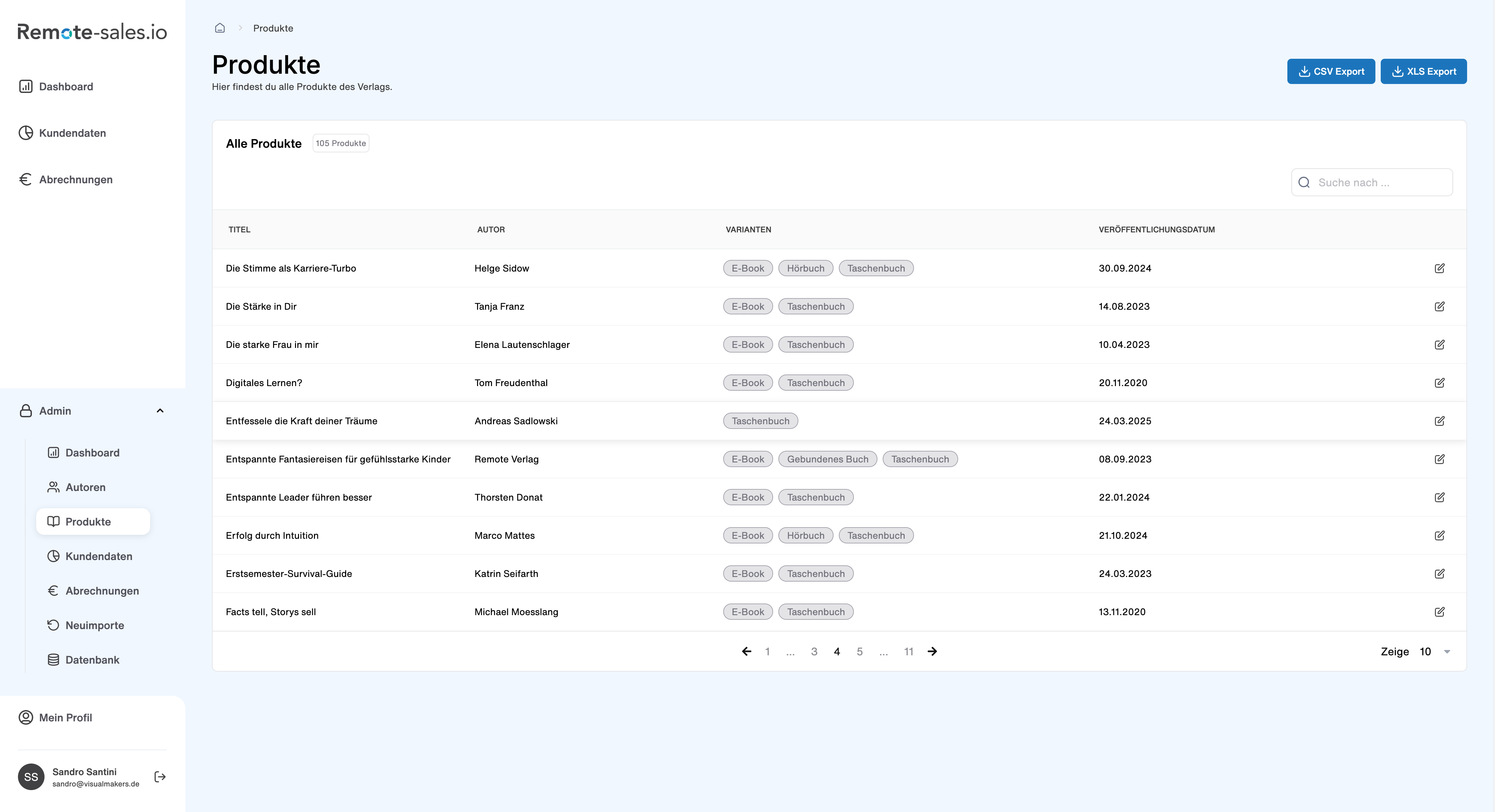 screenshots of project