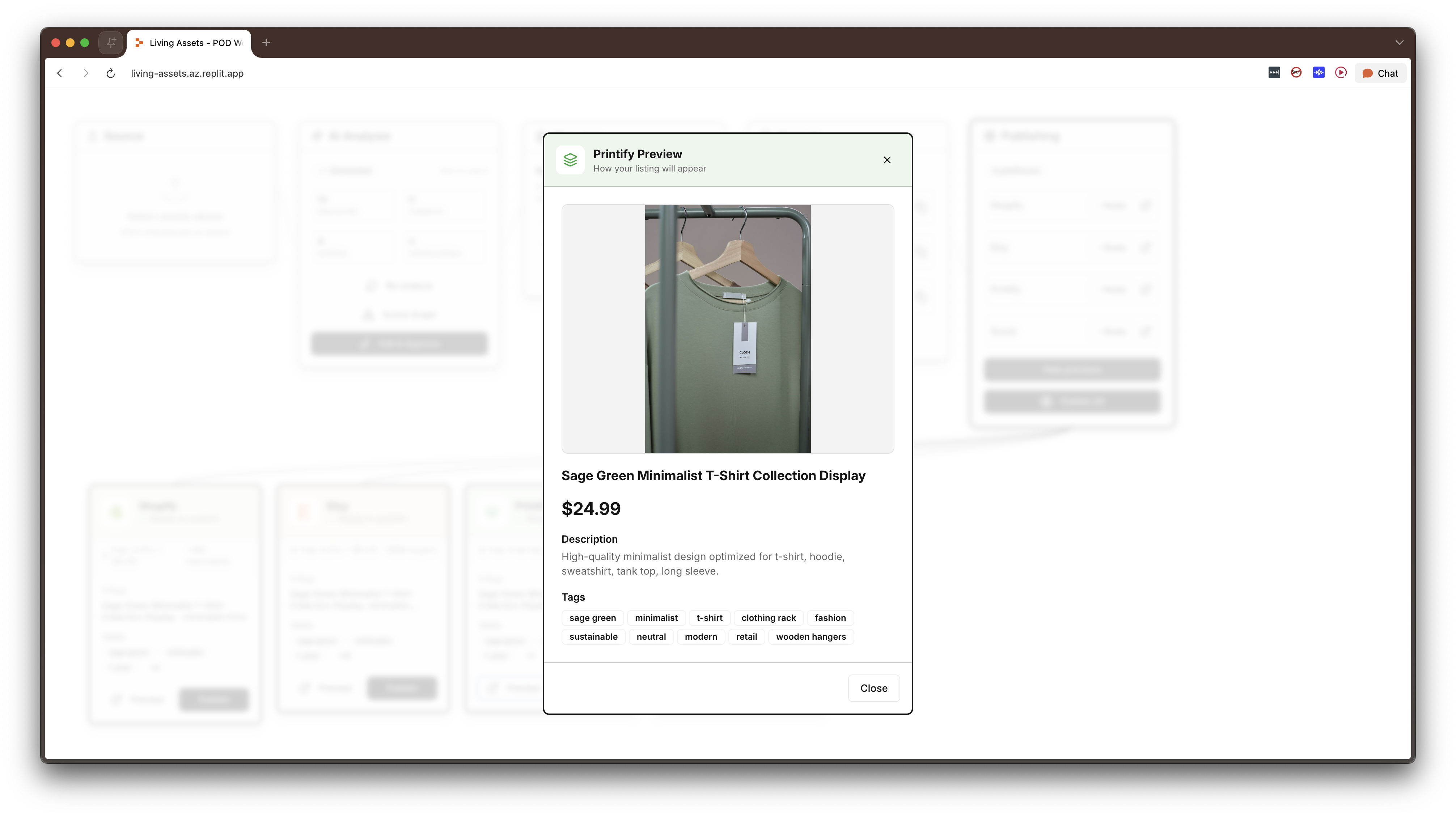 Demo-only for Printify.