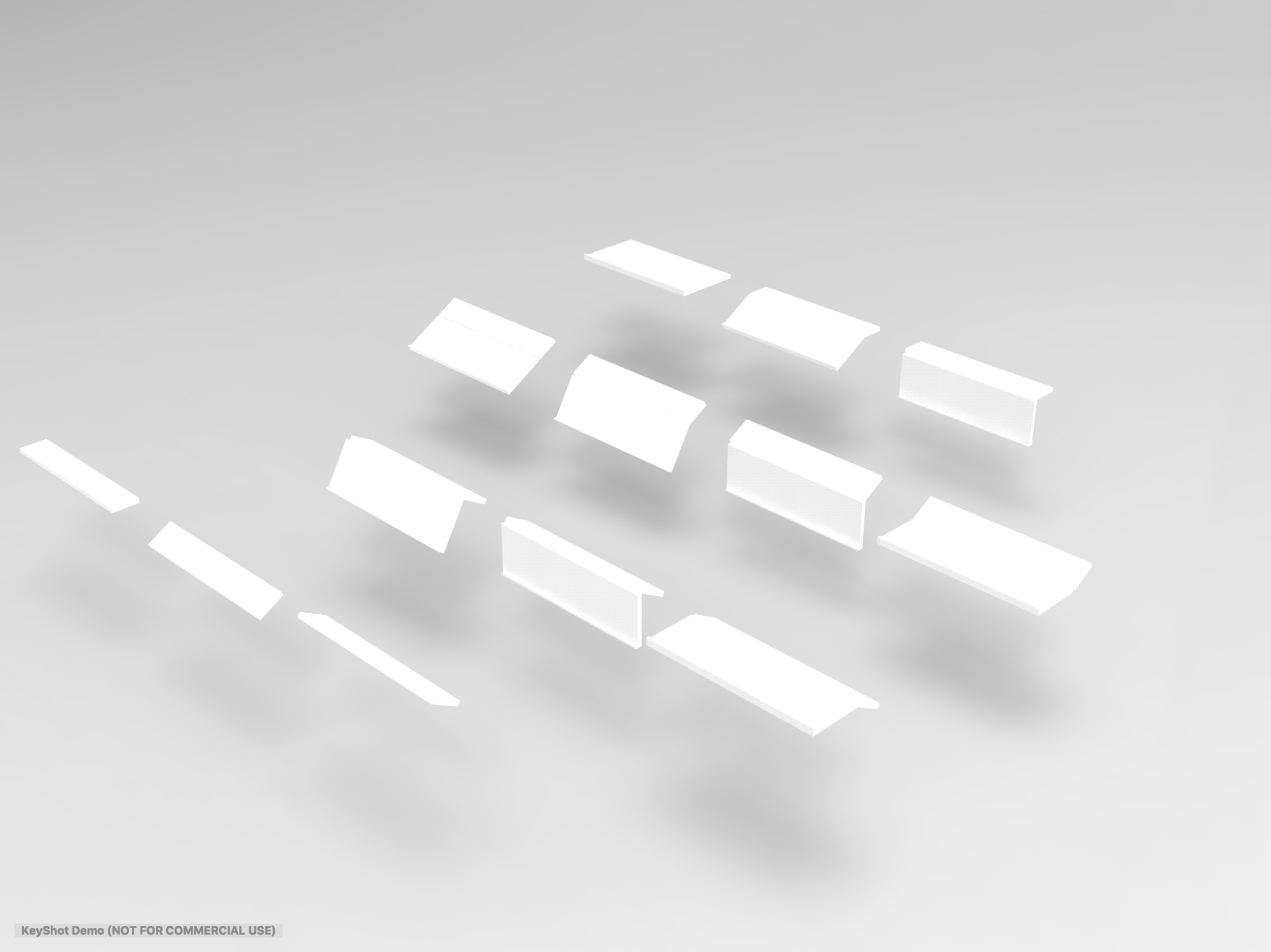 Shelf configurations.