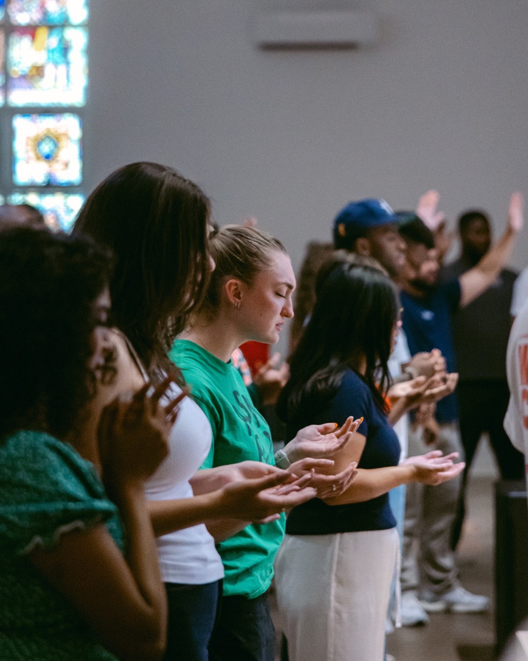 The C3 Assembly community in worship