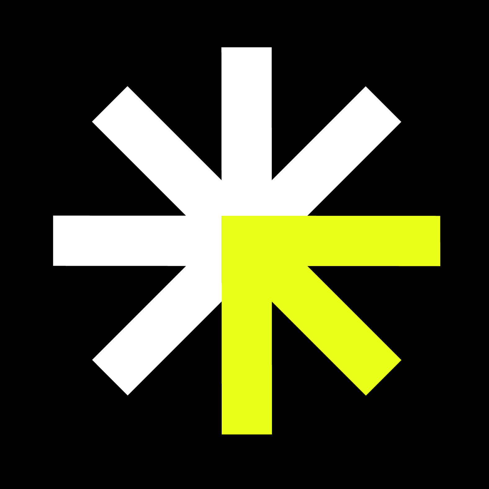 Trentflow Icon in schwarz
