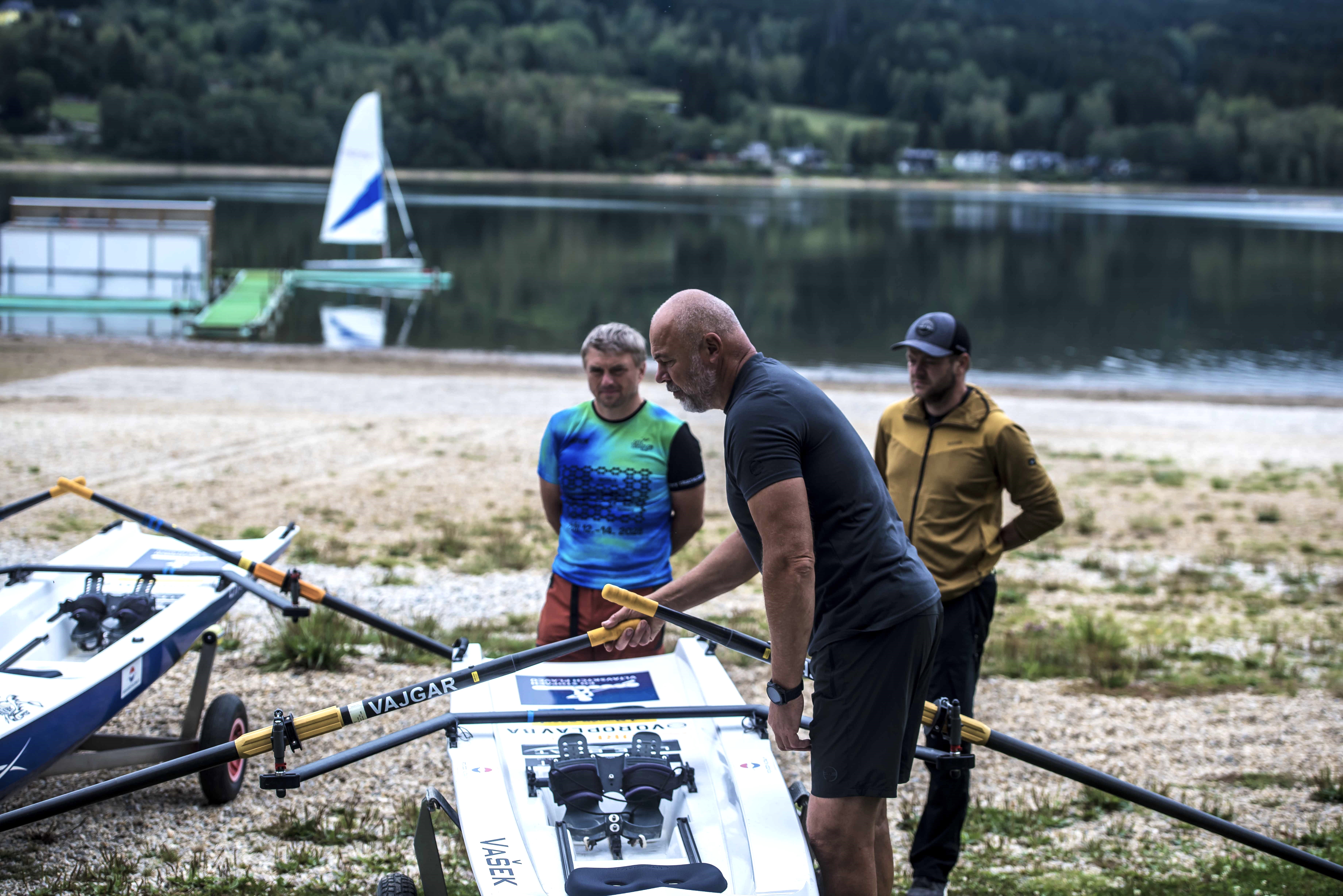 Team building at Lipno