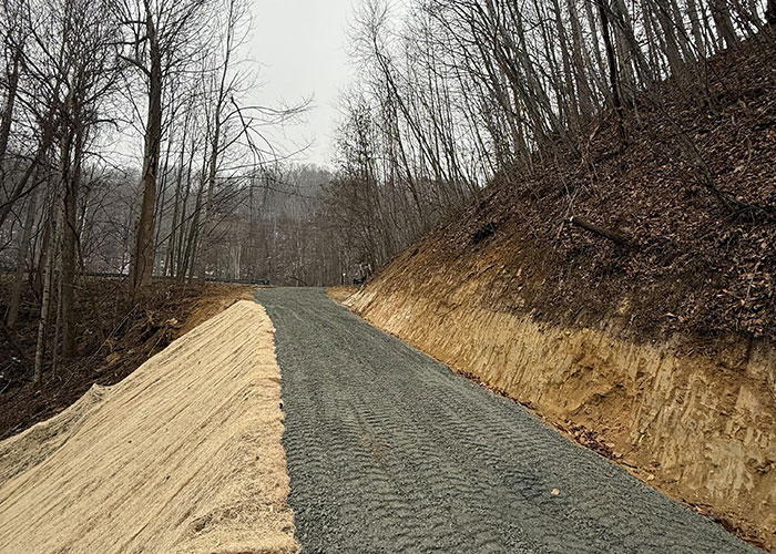 Carolina Dozer slope and access repair in Newland North Carolina