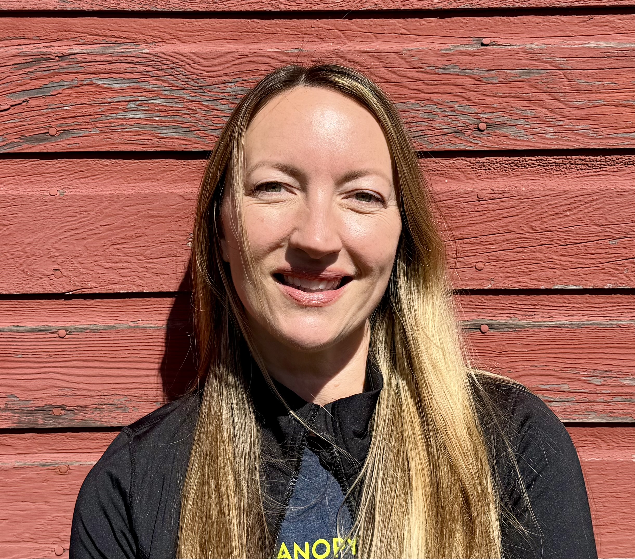 Staff member image in a collage