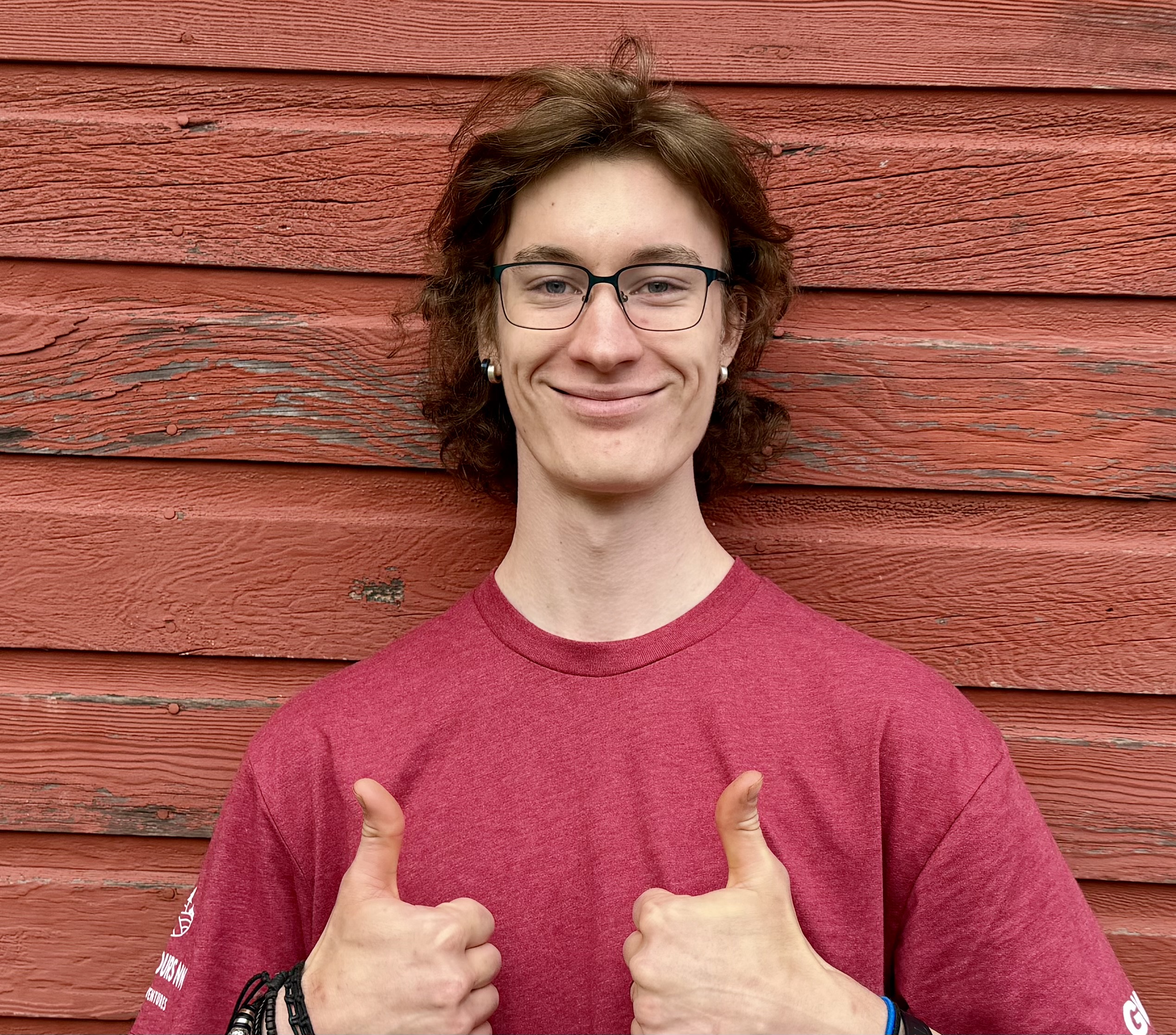 Staff member image in a collage