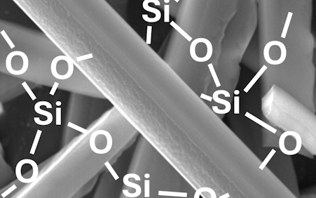 Close-up of crystalline mineral structures with rough, irregular shapes and fine details.