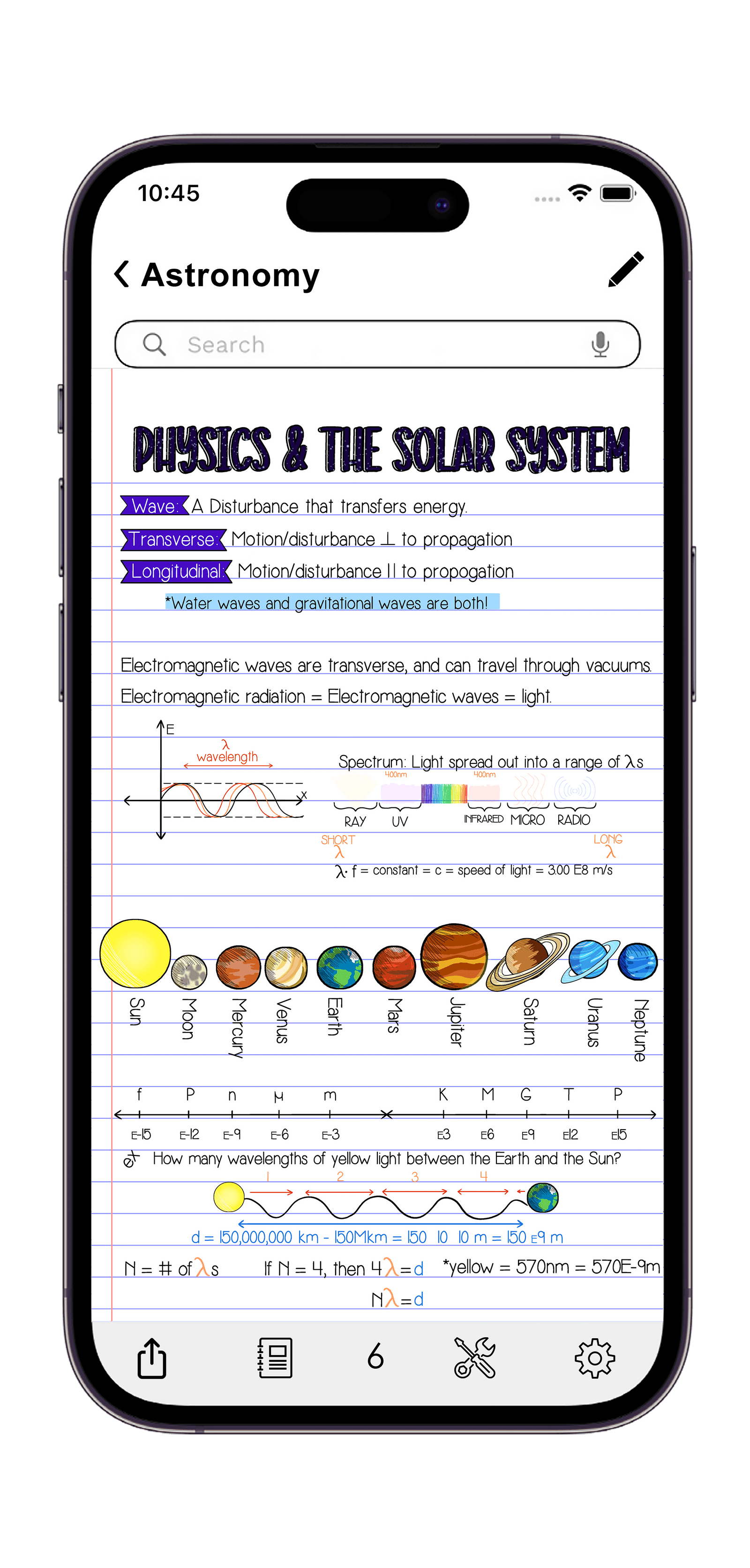 Neutron Note App NeaterNotes - The handwritten note converter