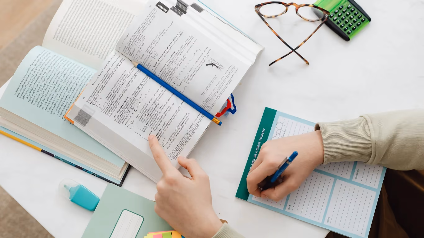 tutoring with book