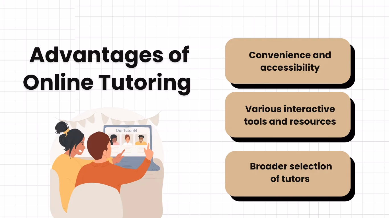 advantages of online tutoring