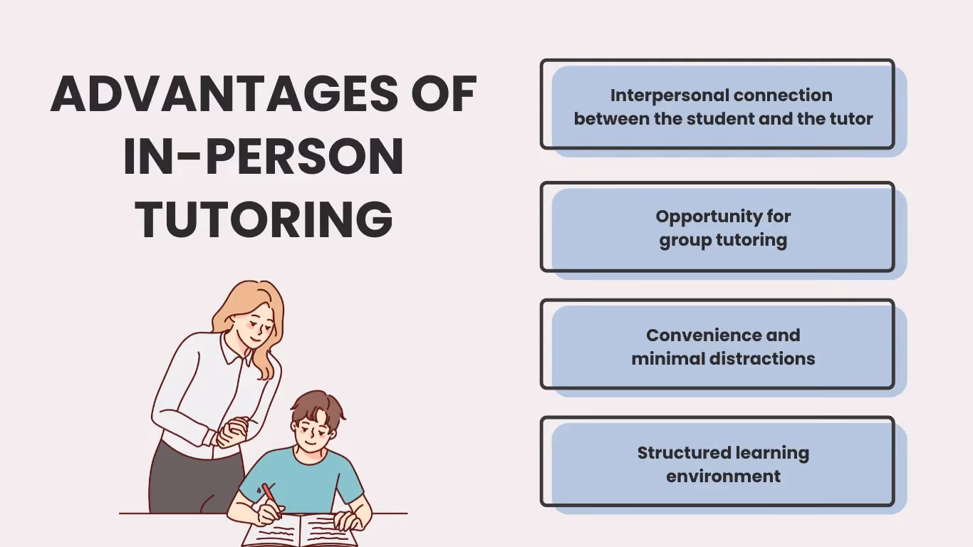 advantages of in-person tutoring