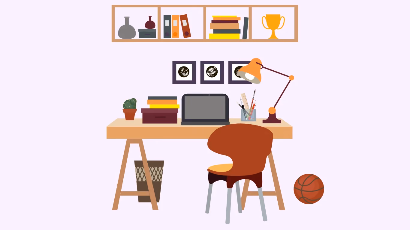 declutter study area