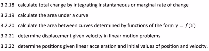 Applications of integration