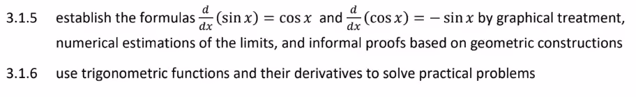 Trigonometric functions