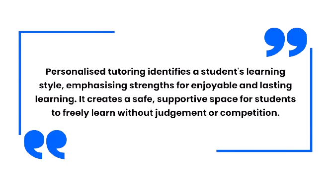 Personalised Tutoring quote