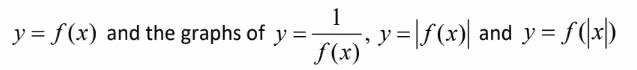 sketching graphs