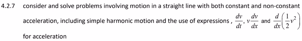 Modelling motion