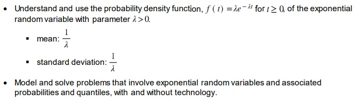 Understand and use the probability density function