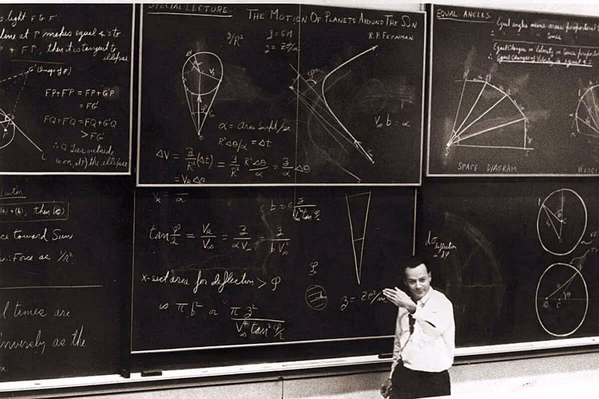Richard Feynman Teaching