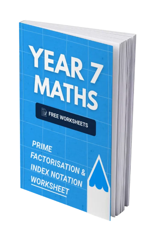 Year 7 Maths - Prime Factorisation & Index Notation Worksheet