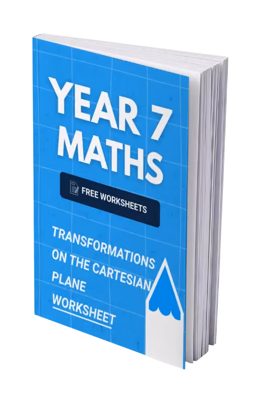 Year 7 Maths - Transformations on the Cartesian Plane Worksheet