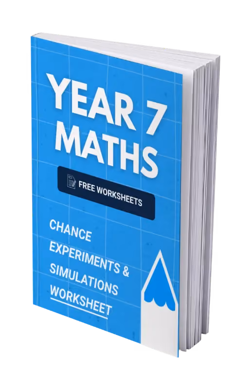 Year 7 Maths - Chance Experiments & Simulations Worksheet