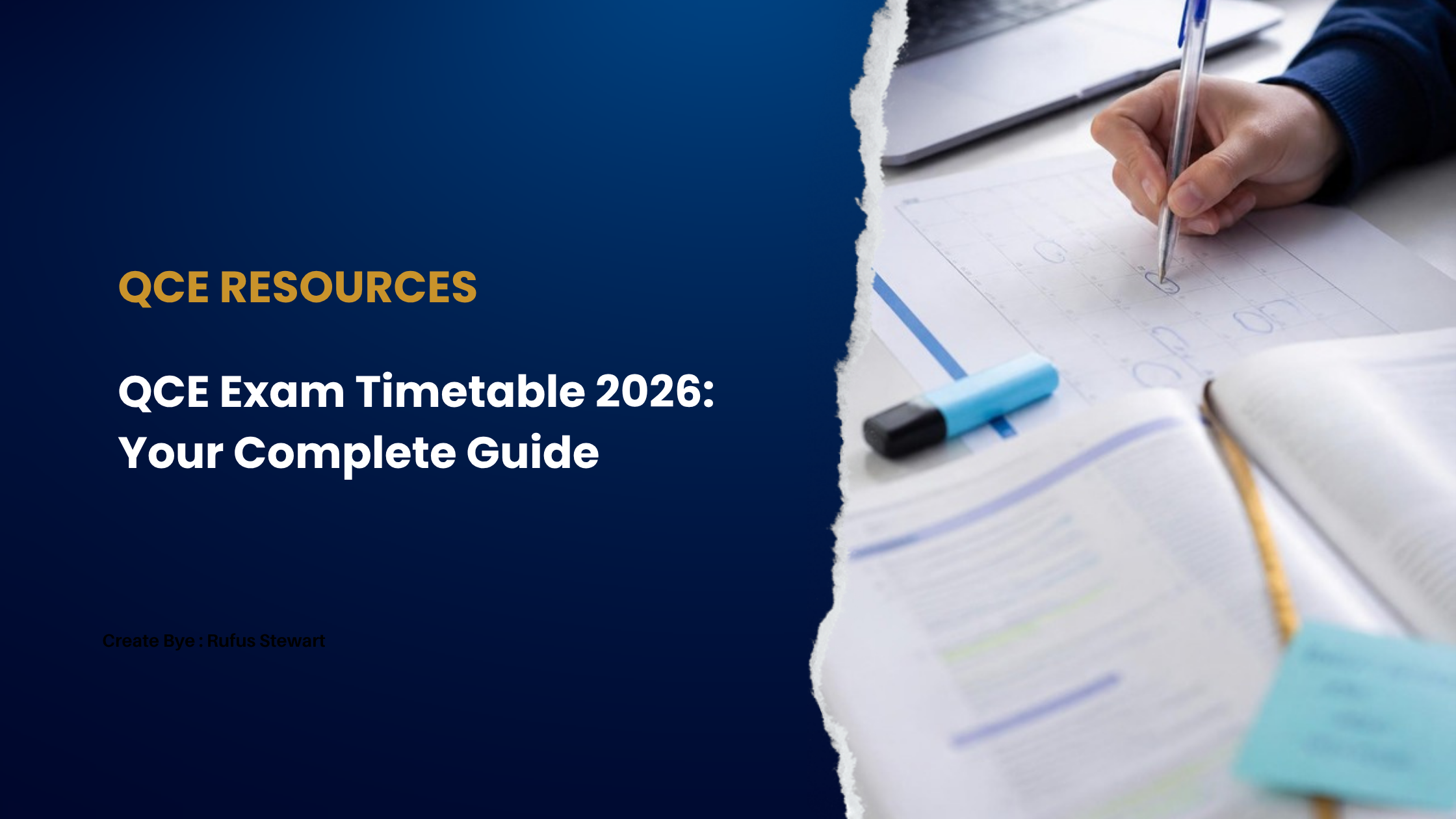 QCE Exam Timetable 2026: Your Complete Guide blog cover