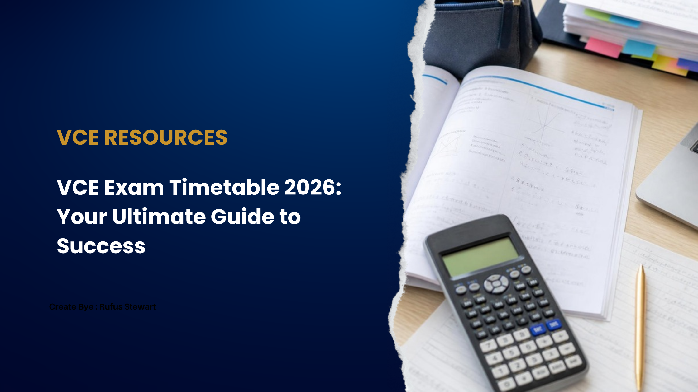 VCE Exam Timetable 2026: Your Ultimate Guide to Success blog cover