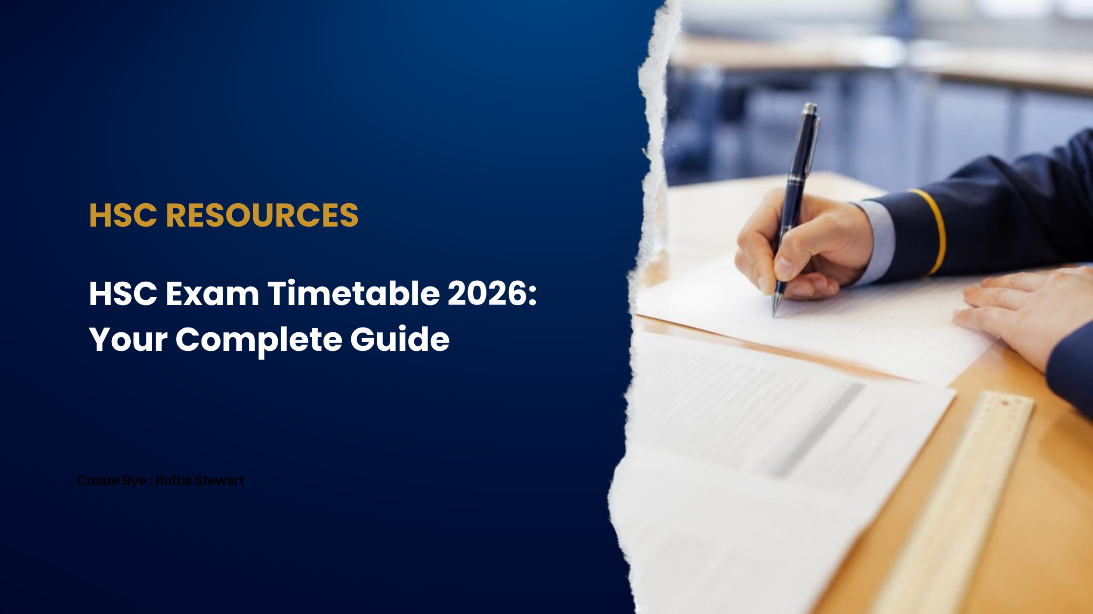HSC Exam Timetable 2026: Your Complete Guide blog cover