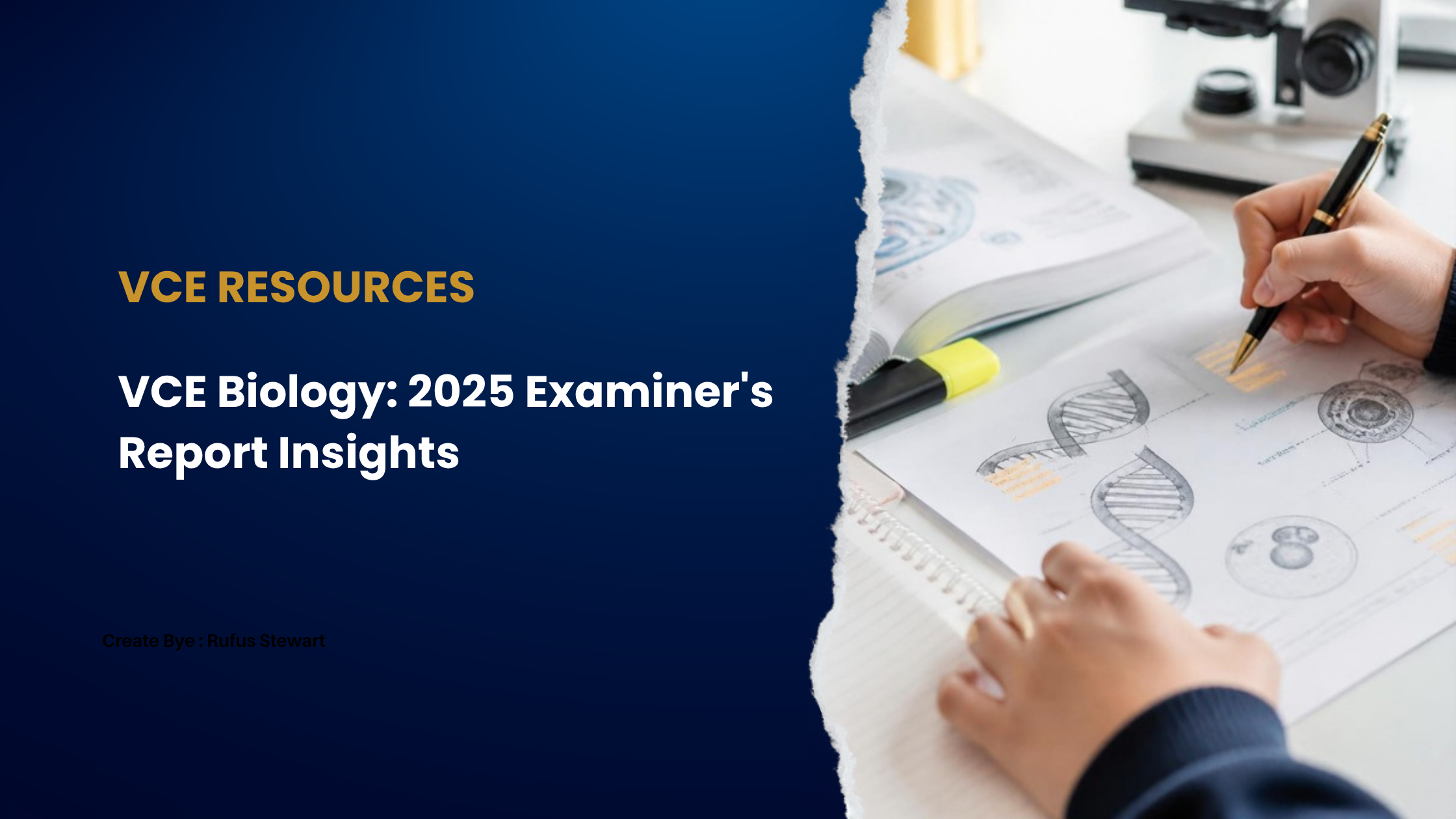 How to Ace VCE Biology: Insights from the 2025 Examiner's Report blog cover
