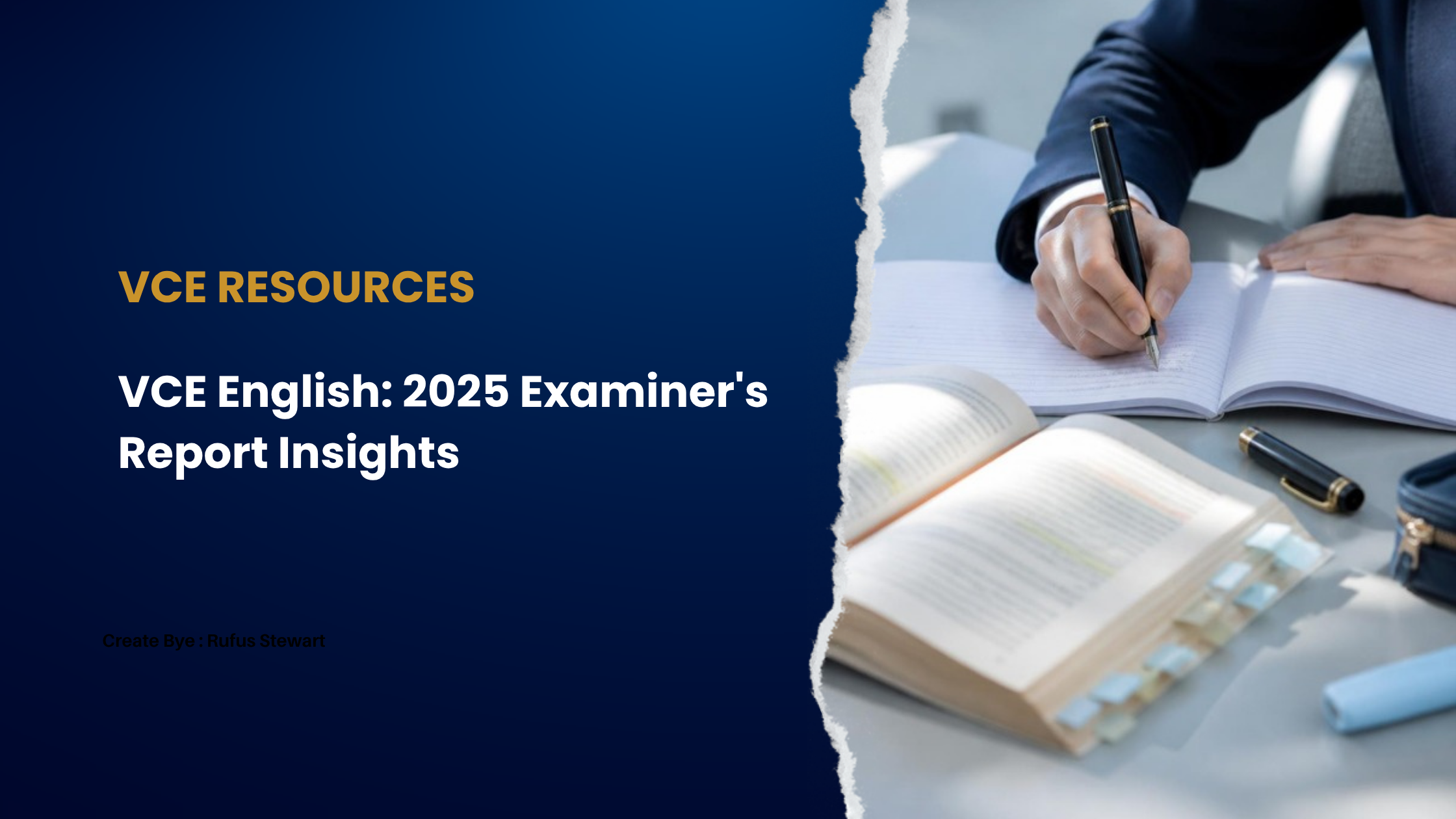How to Ace VCE English: Insights from the 2025 Examiner's Report blog cover